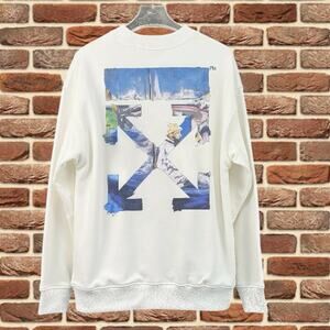 Classic Men's Off-White Sweatshirts Black